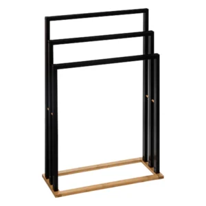 Natur Black Standing Towel Rack