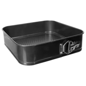 Square Demountable Baking Mold – Black